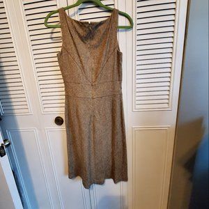 Ann Taylor brown dress